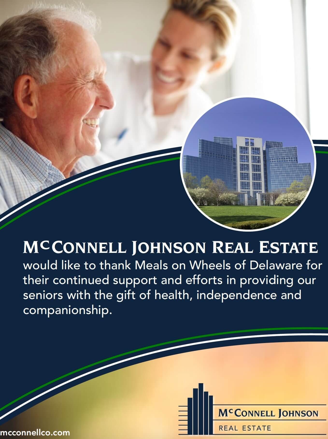 mcconnell johnson real estate meals on wheels ad